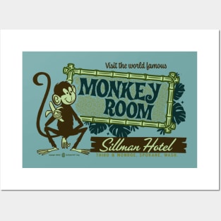 World Famous Monkey Room Vintage Spokane Washington Posters and Art